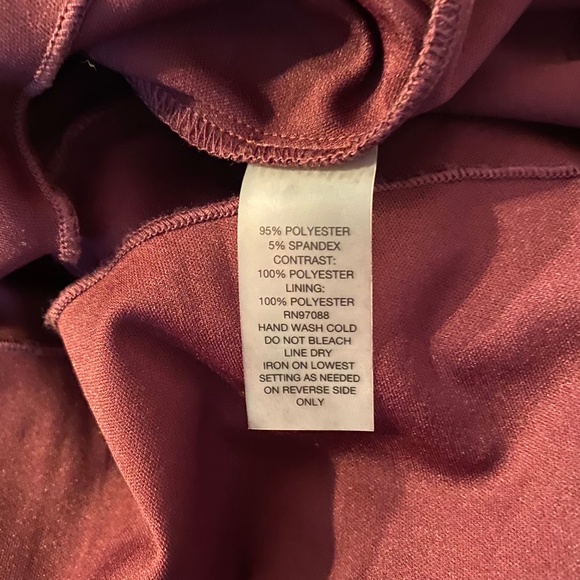 👗HP👗 Delias Burgundy Strapless Dress - Picture 11 of 13